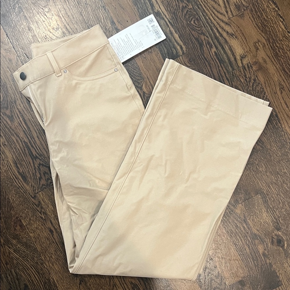 lululemon athletica Tan Wide Leg Pants